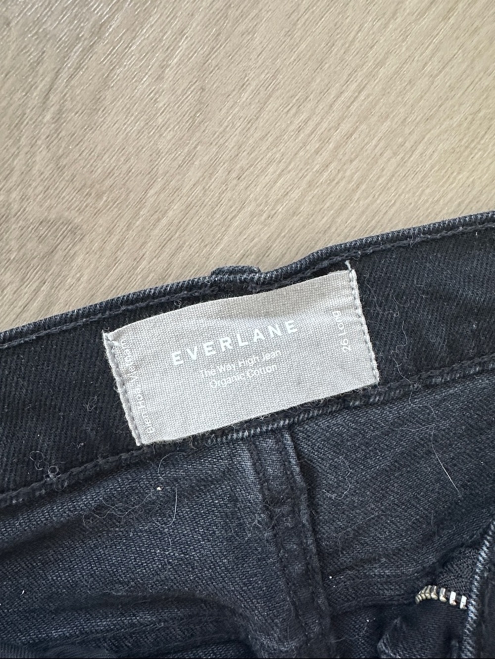 Everlane The Way High Jean Black - Picture 2 of 5